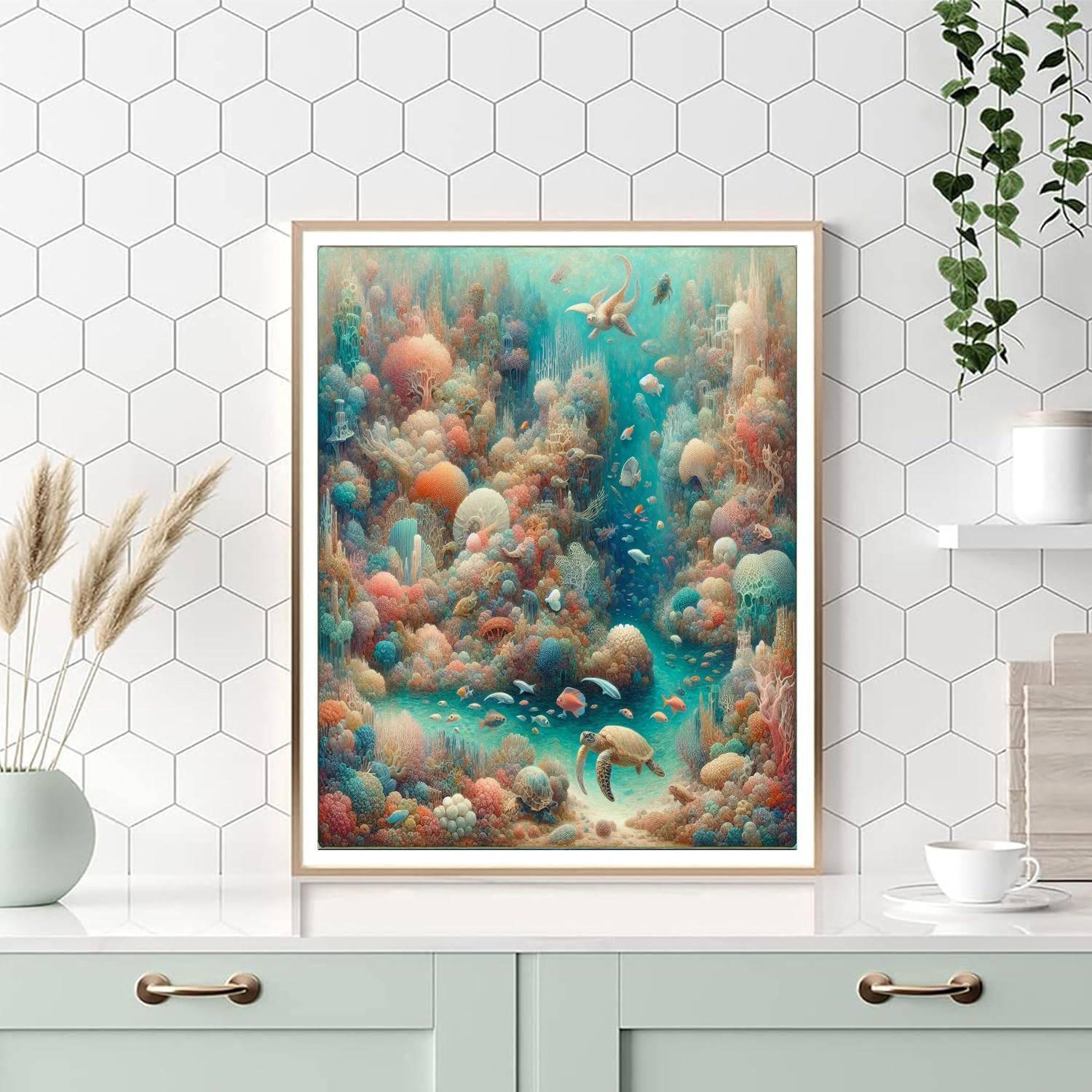 Mystic Underwater Realm Paint By Color