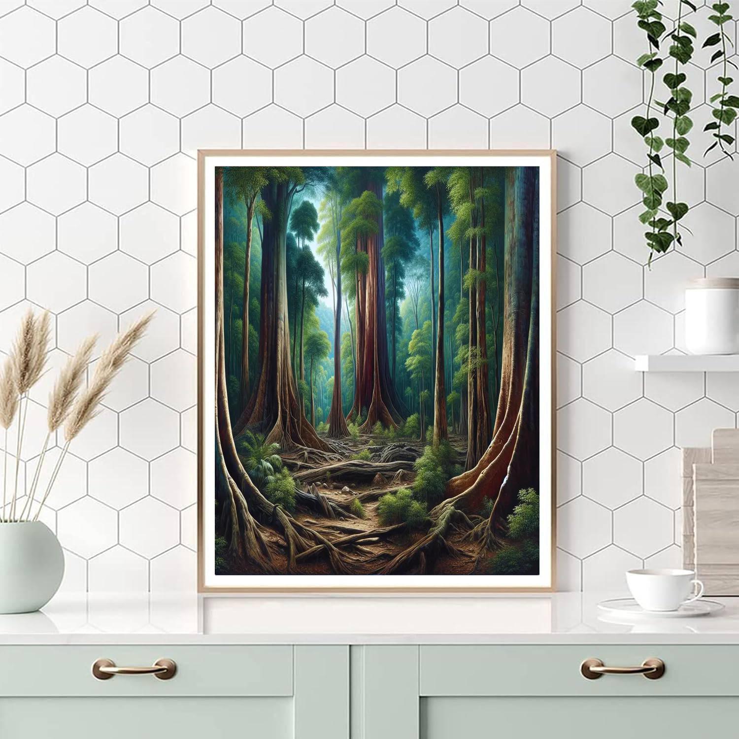 Ancient Forest Mystique Paint By Numbers