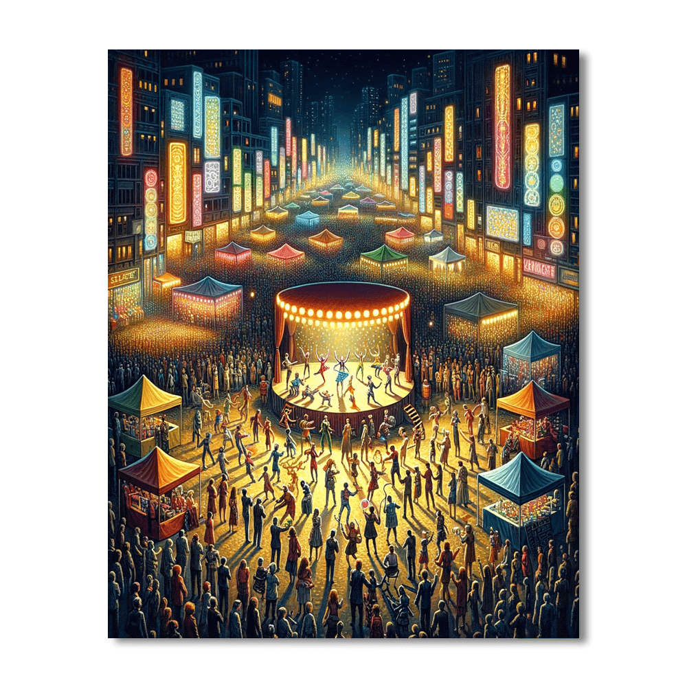 Fringe World Festival - Australia Numbered Painting Kits