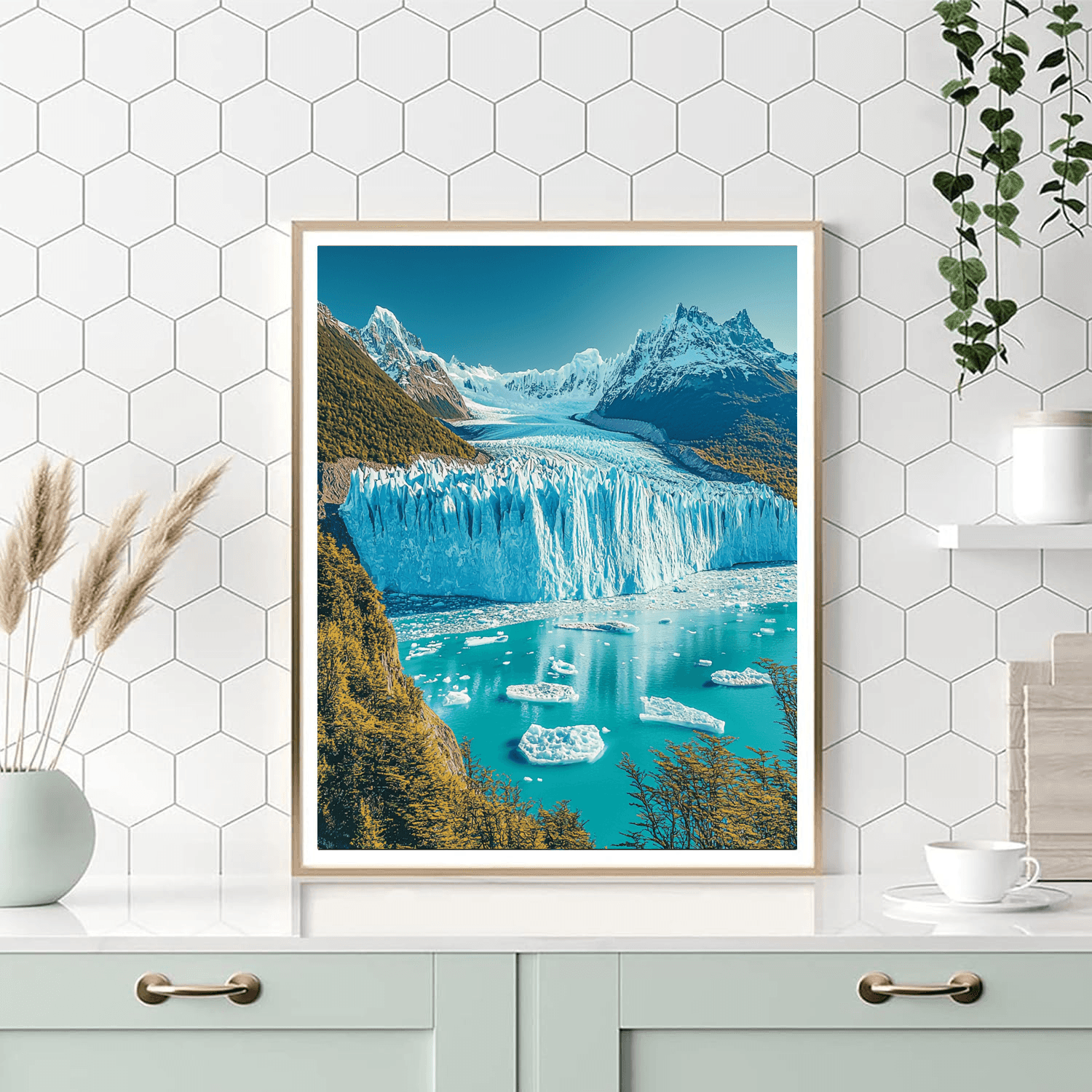 Perito Moreno Glacier - Patagonia, Argentina Paint By Numbers Kits