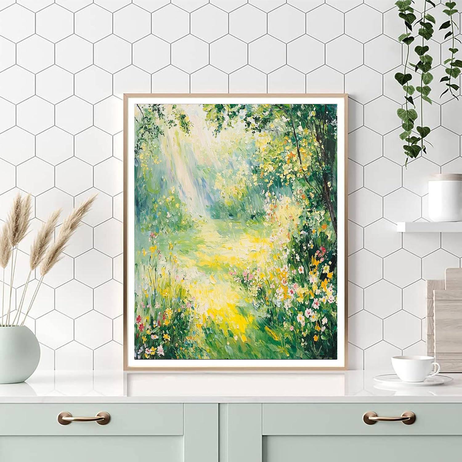Berthe Morisot Inspired Sunkissed Meadows  Paint By Numbers