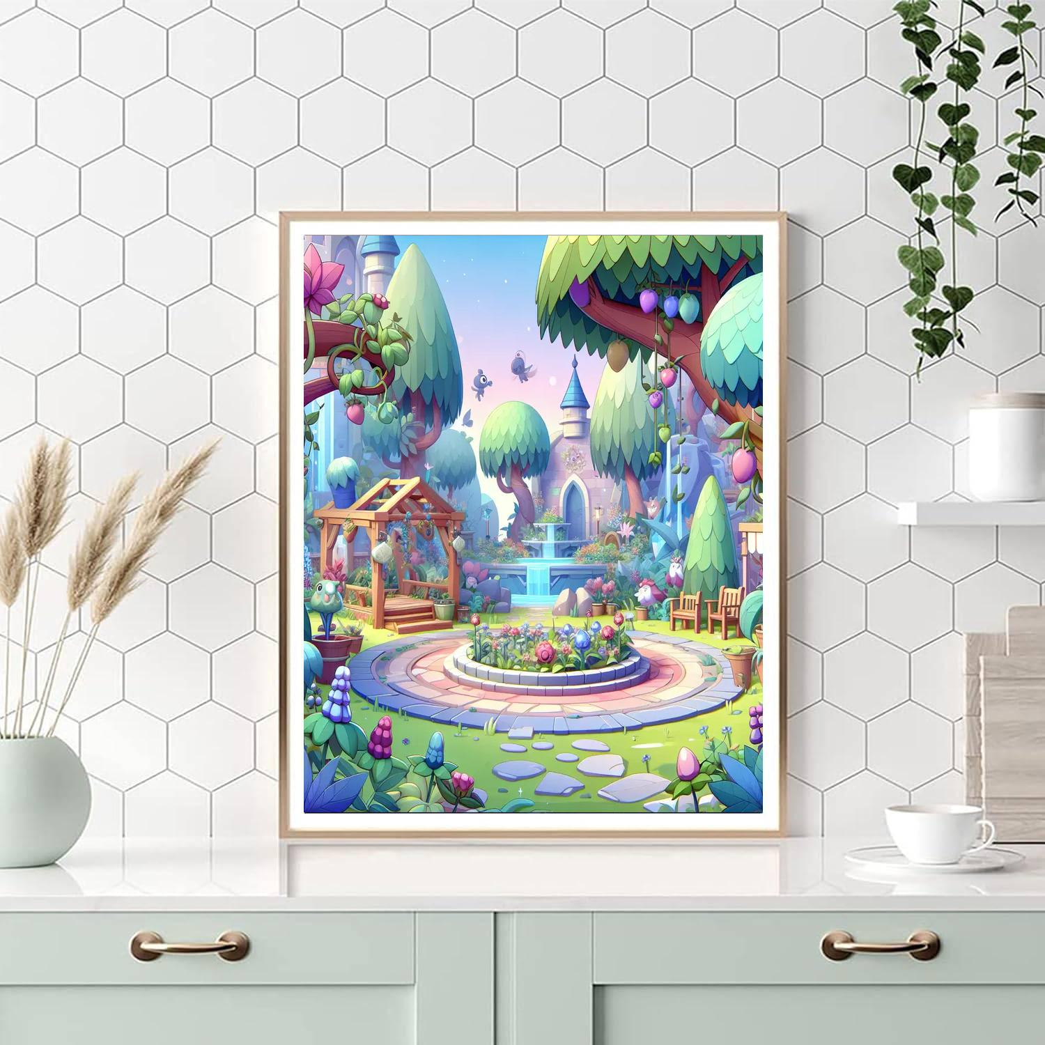 Mystic Garden Secrets Painting By Numbers Kit