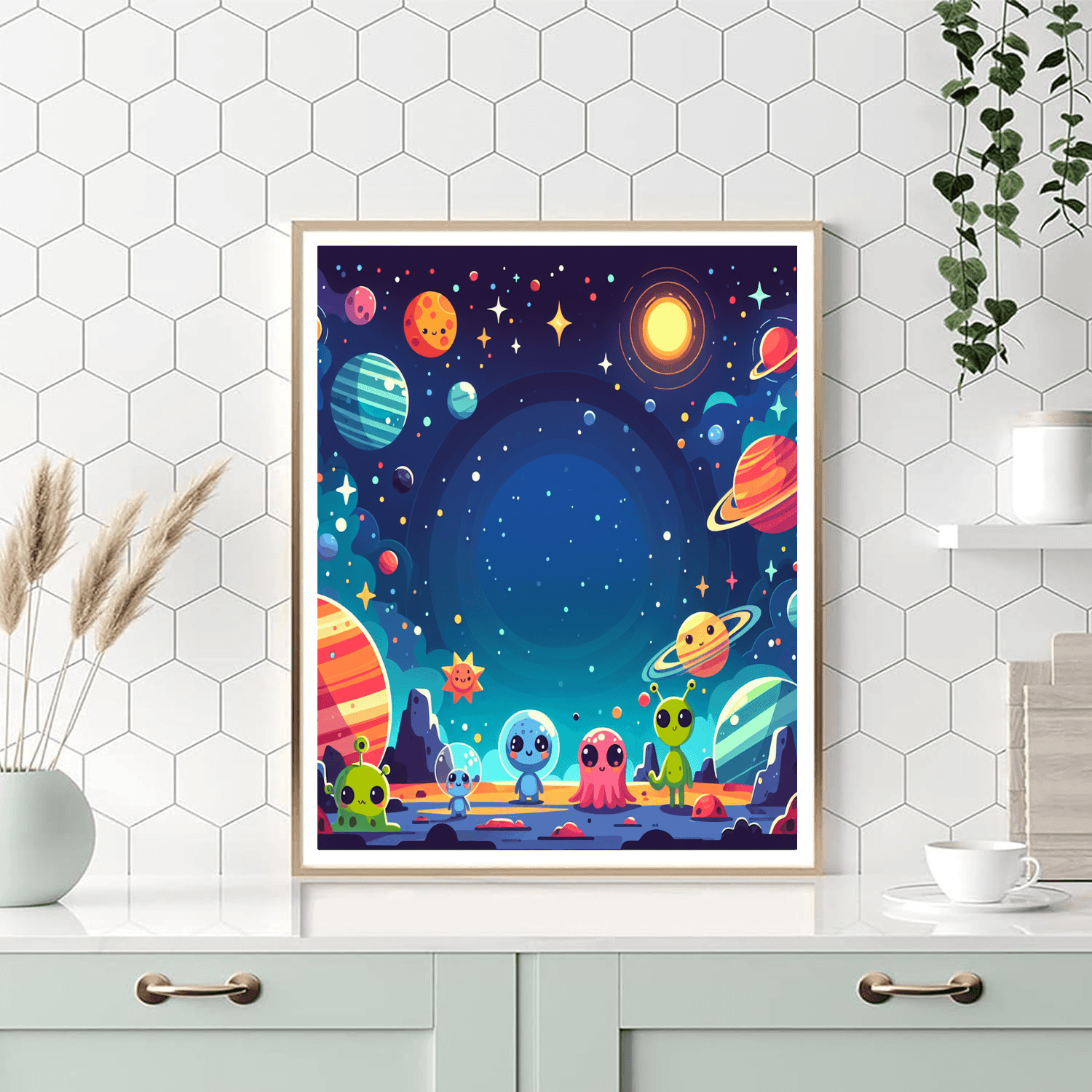 Galactic Galaxy Quest Paint By Numbers Kits