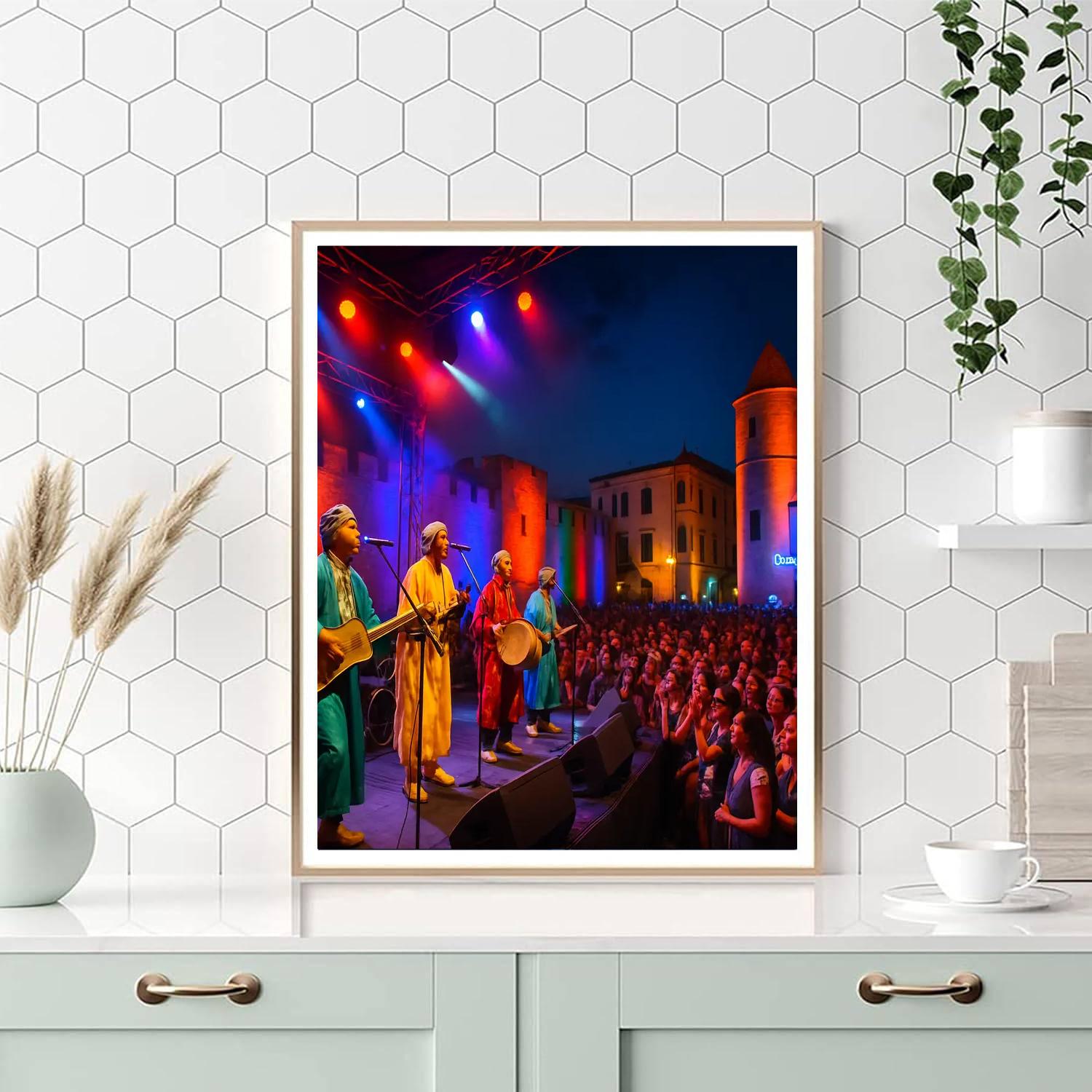 Gnaoua World Music Festival - Essaouira Paint By Numbers Kits