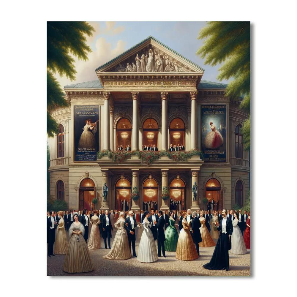 Bayreuth Festival - Bayreuth, Germany Number Painting