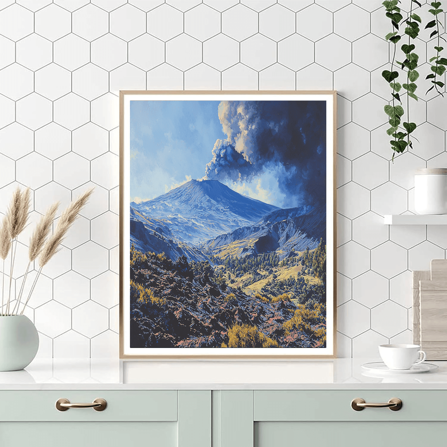 Mount Etna - Sicily, Italy Paint By Numbers Kits