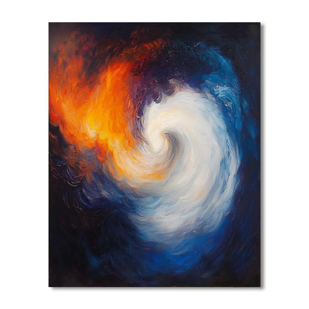 Caravaggio Inspired Celestial Crescendo  DIY Paint By Numbers