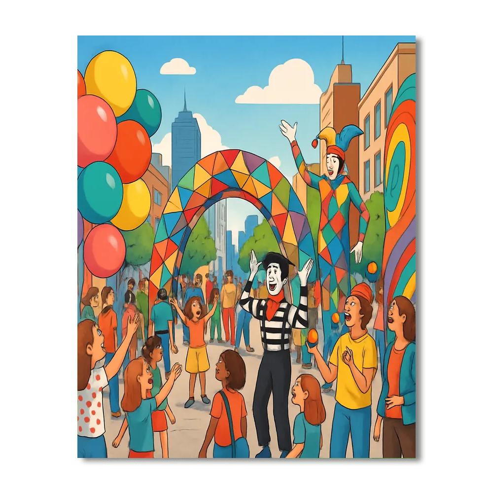 National Gallery Of Australia: Art And About Paint By Numbers Kits
