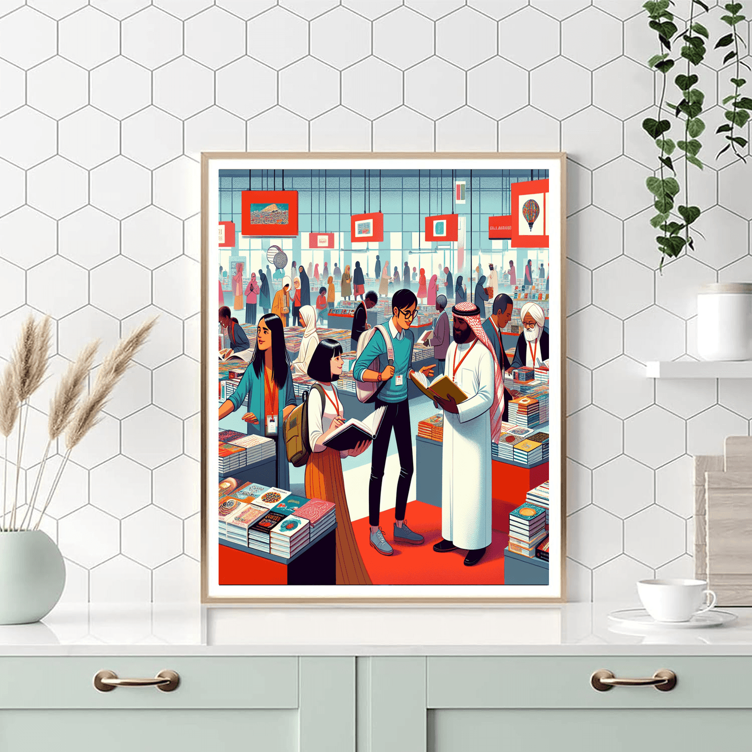 Nairobi International Book Fair Paint By Number