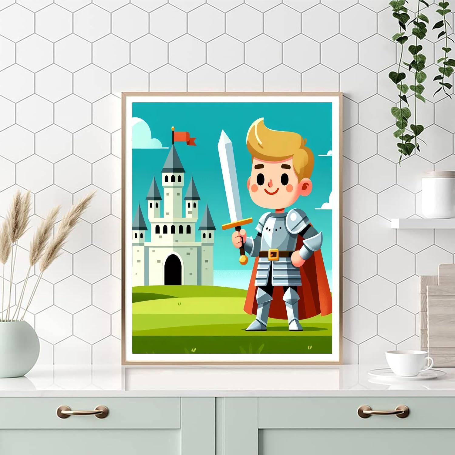 Heroic Knights Tale DIY Paint By Numbers