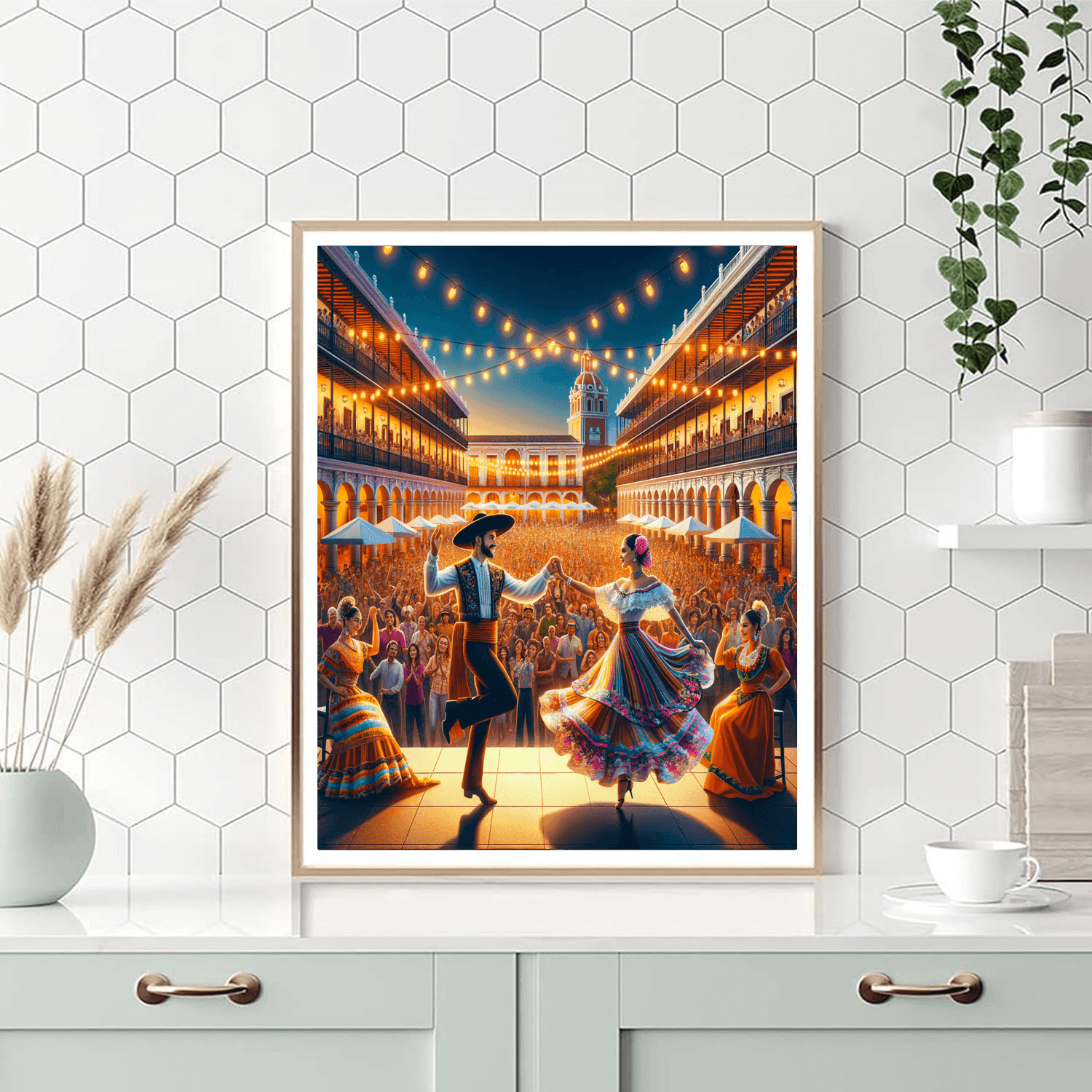 Festival Internacional Cervantino - Mexico Number Painting