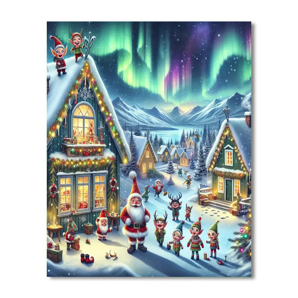 Yule Lads Christmas Festival - Iceland Paint By Numbers