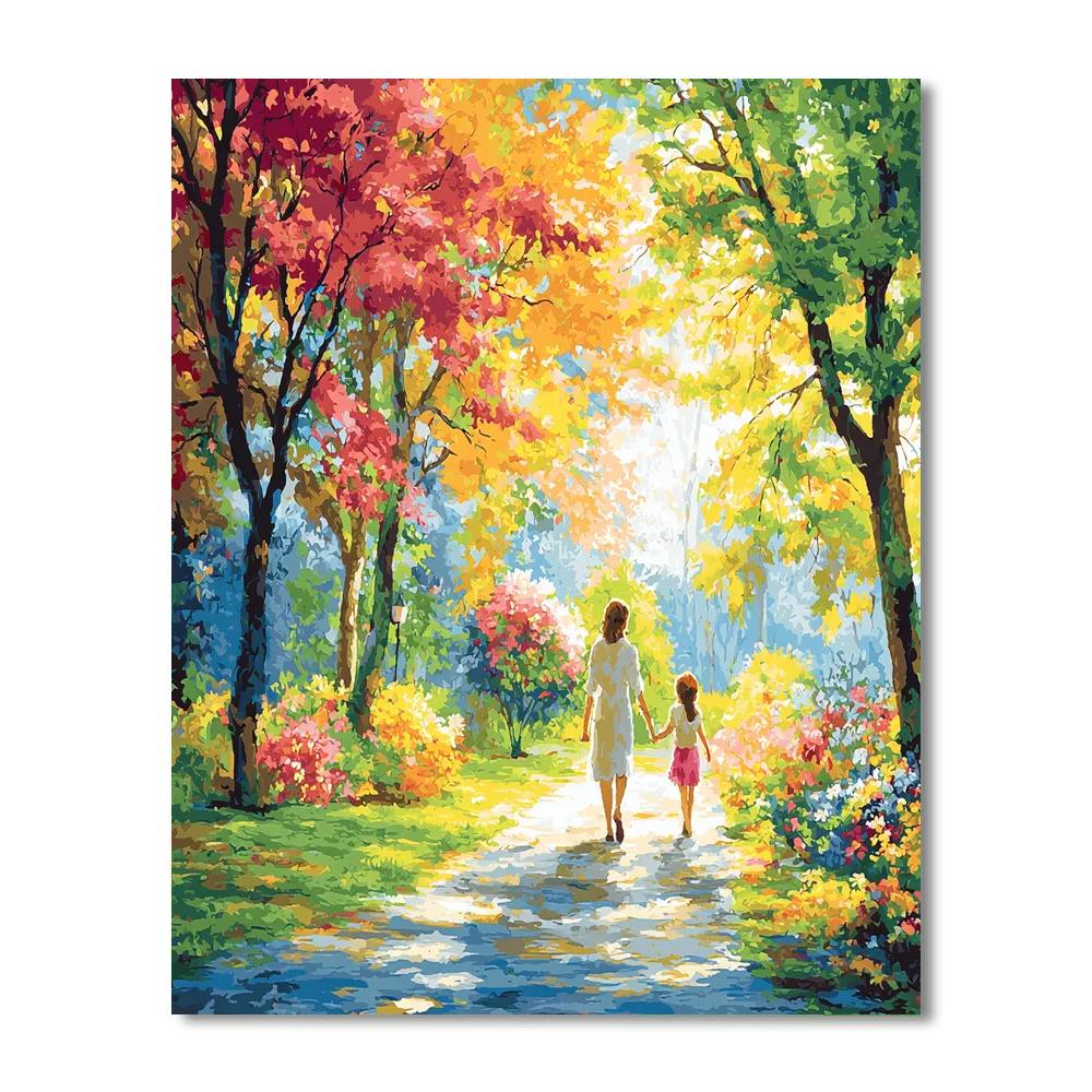 Walking In Love DIY Paint By Numbers