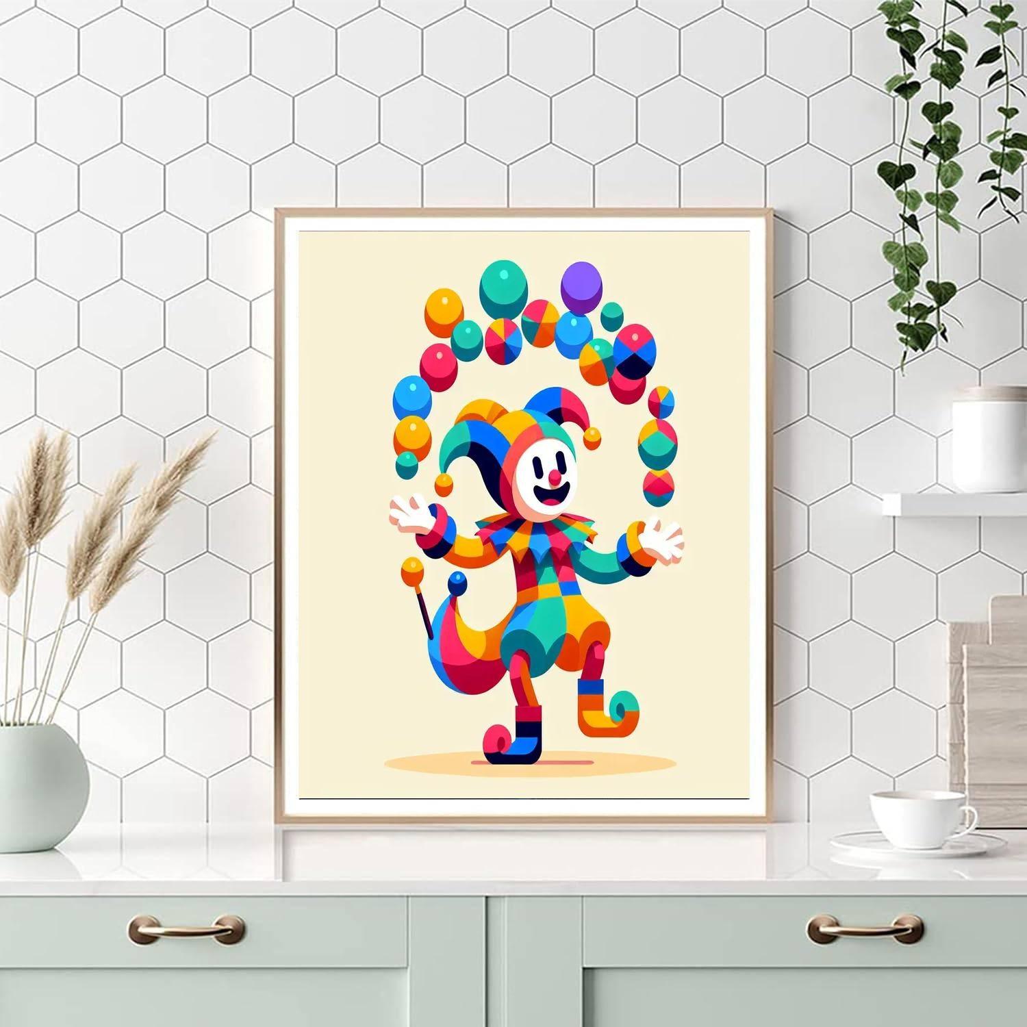 Joyful Jester Numbered Painting Kits