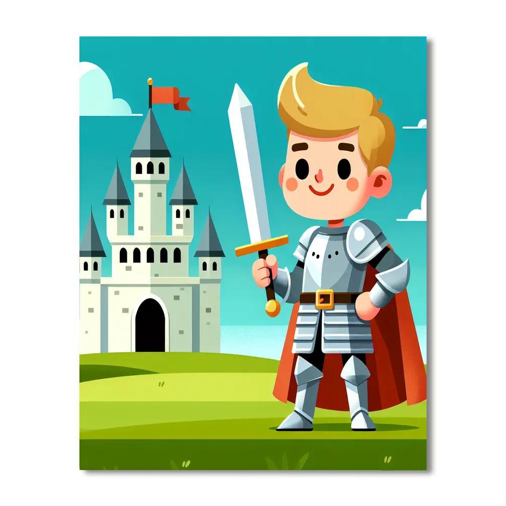 Heroic Knights Tale DIY Paint By Numbers