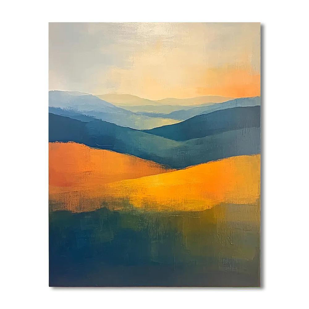 Paul Cézanne Inspired Solstice Reflections  Paint By Numbers Art