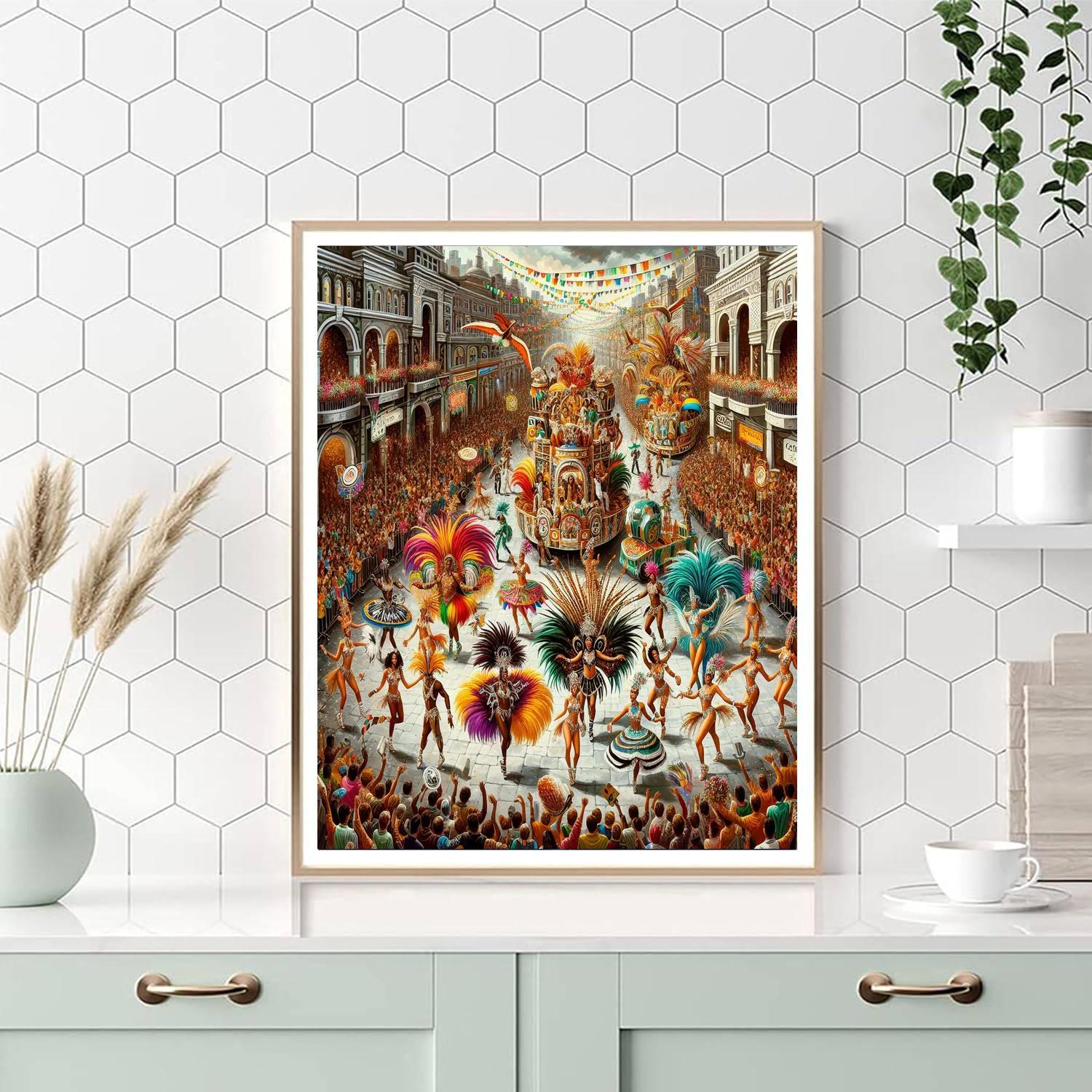World Carnival - Colombia Paint By Numbers Kits