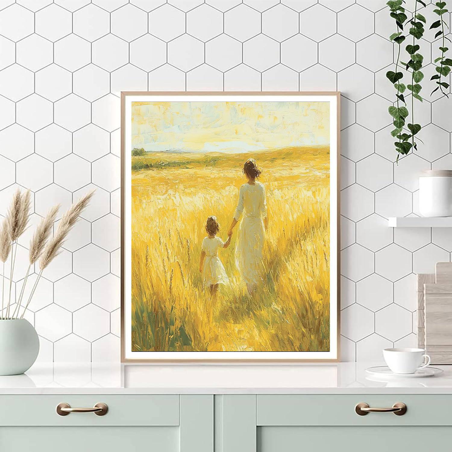 A Stroll Through The Fields Numbered Painting Kits