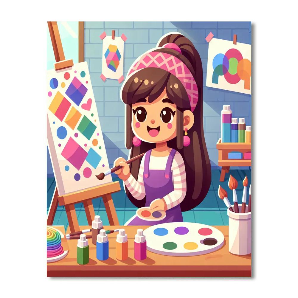 Little Artist's Workshop Numbered Painting Kits