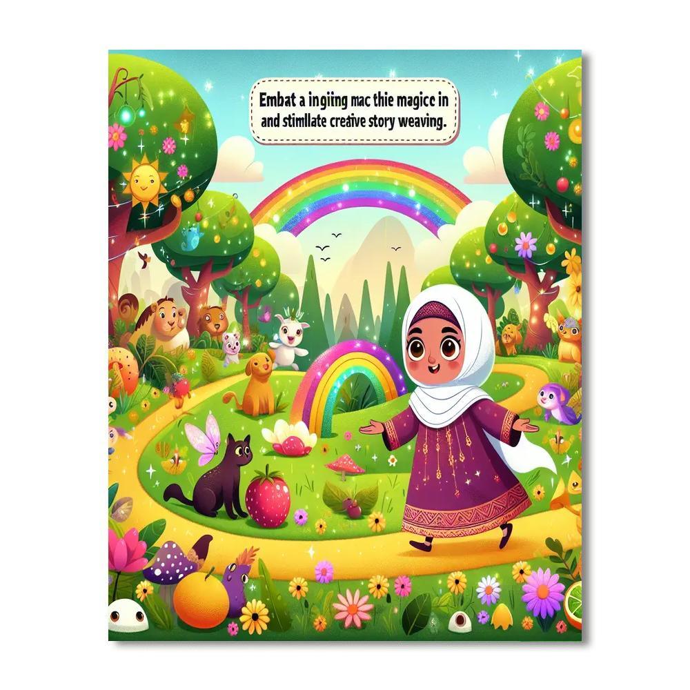 Enchanted Forest Kingdom Paint By Numbers Kits
