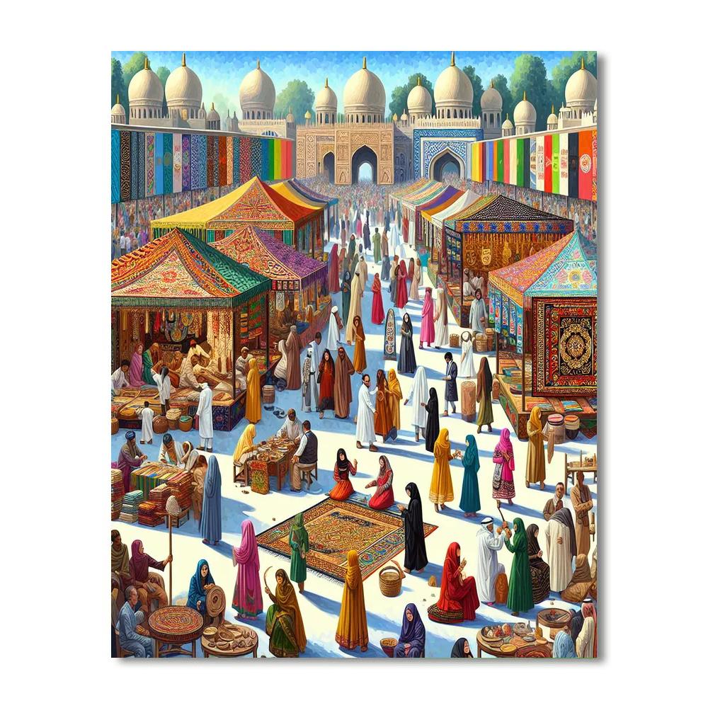 Carassauga Festival Of Cultures - Canada Paint By Numbers Kits
