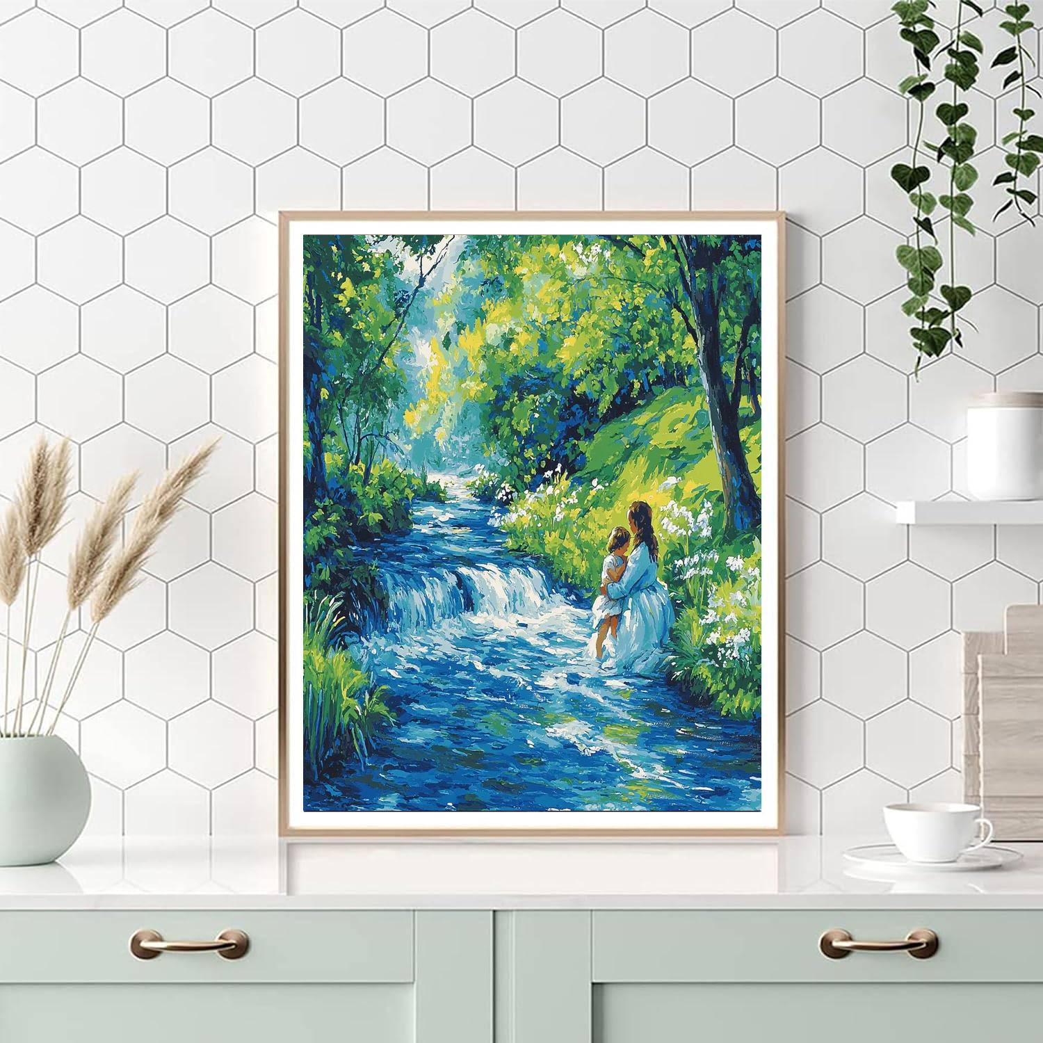 Lullaby By The Stream Paint By Color