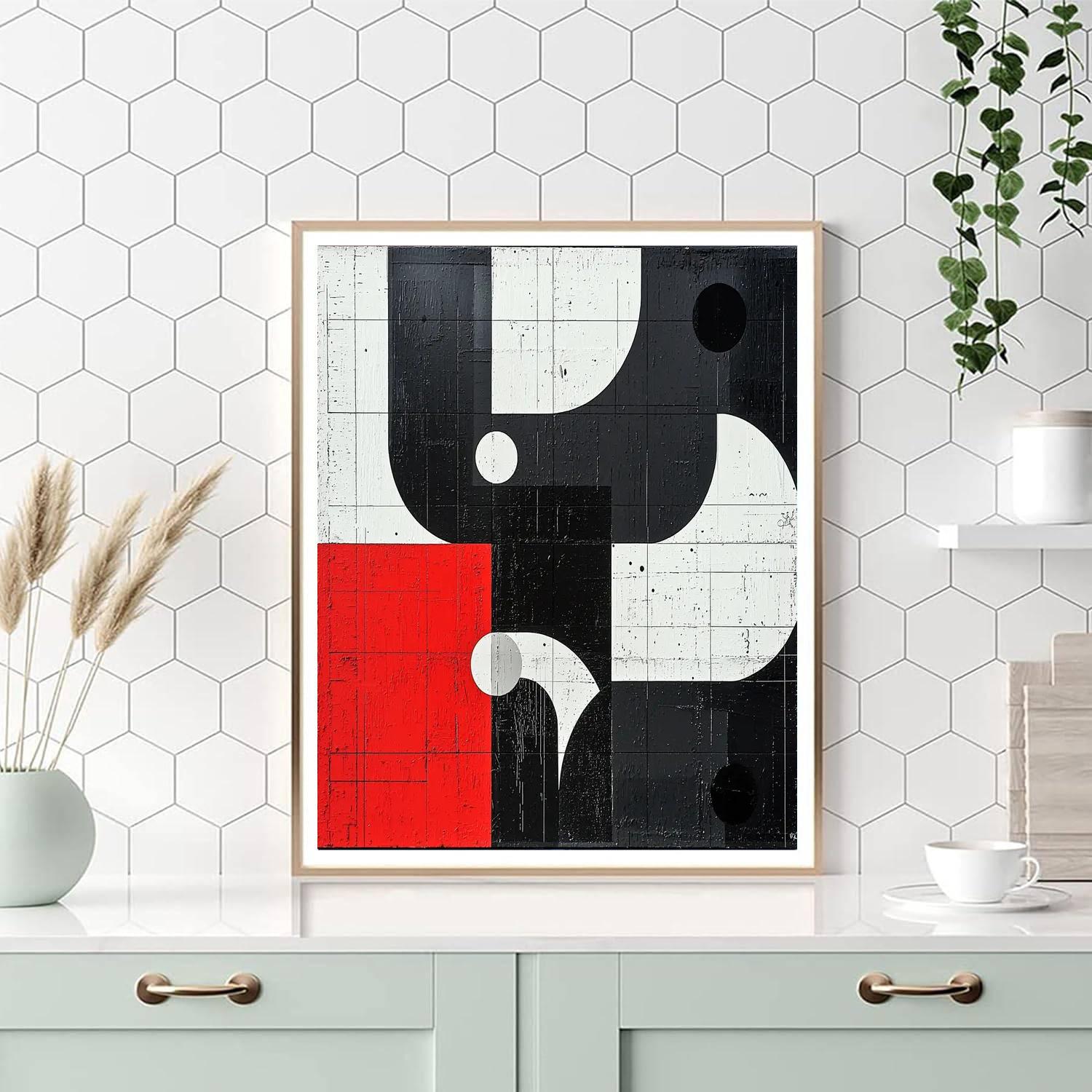 Banksy Inspired Digital Disconnect  DIY Paint By Numbers