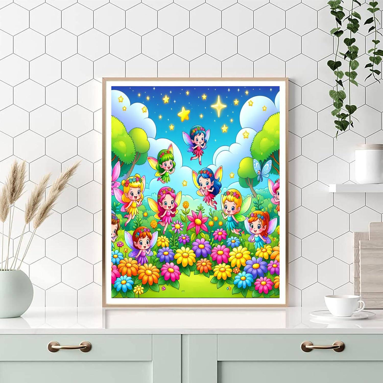Fantasy Land Of Fairies Paint By Number