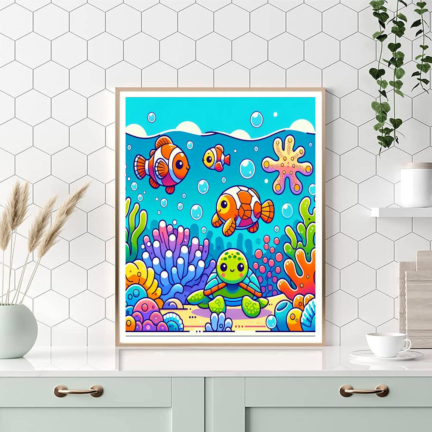 Underwater Kingdom Discovery Paint By Number