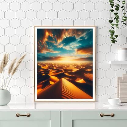 Desert Dunes Adventure Number Painting