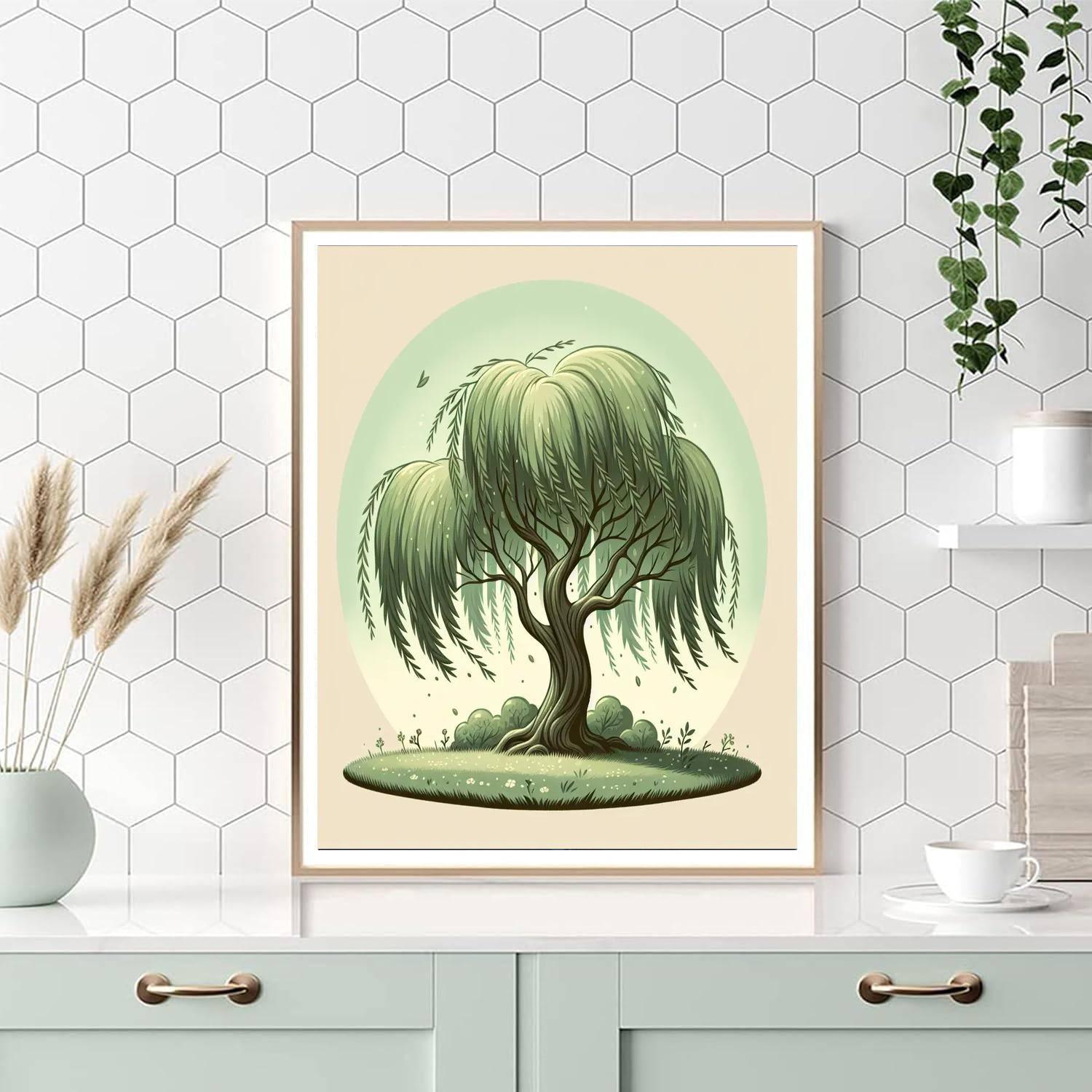 Wishing Willow Paint By Numbers Art