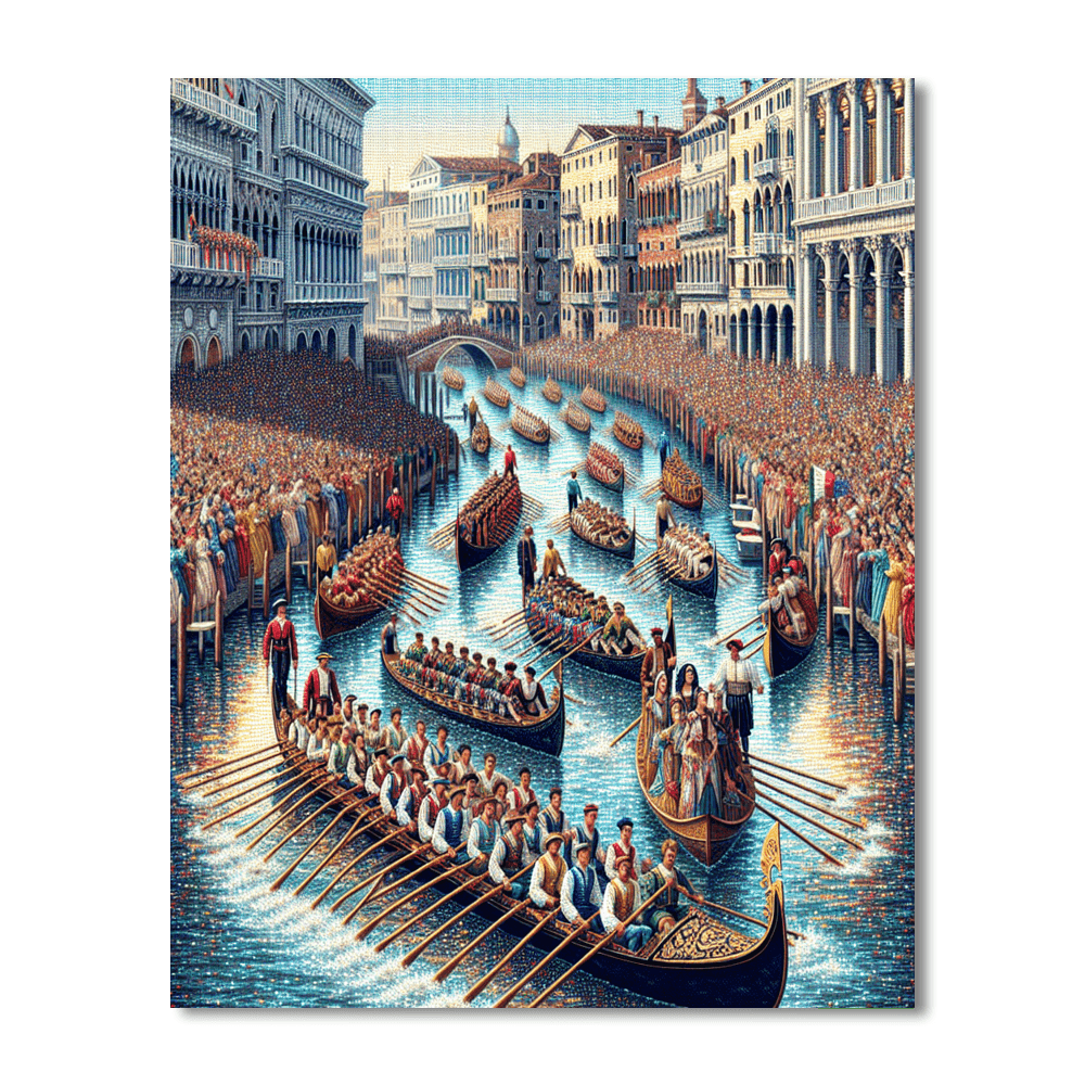 Regata Storica - Italy Numbered Painting Kits