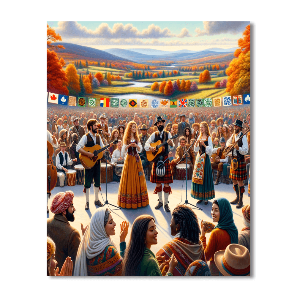 Celtic Colours - Canada Number Painting