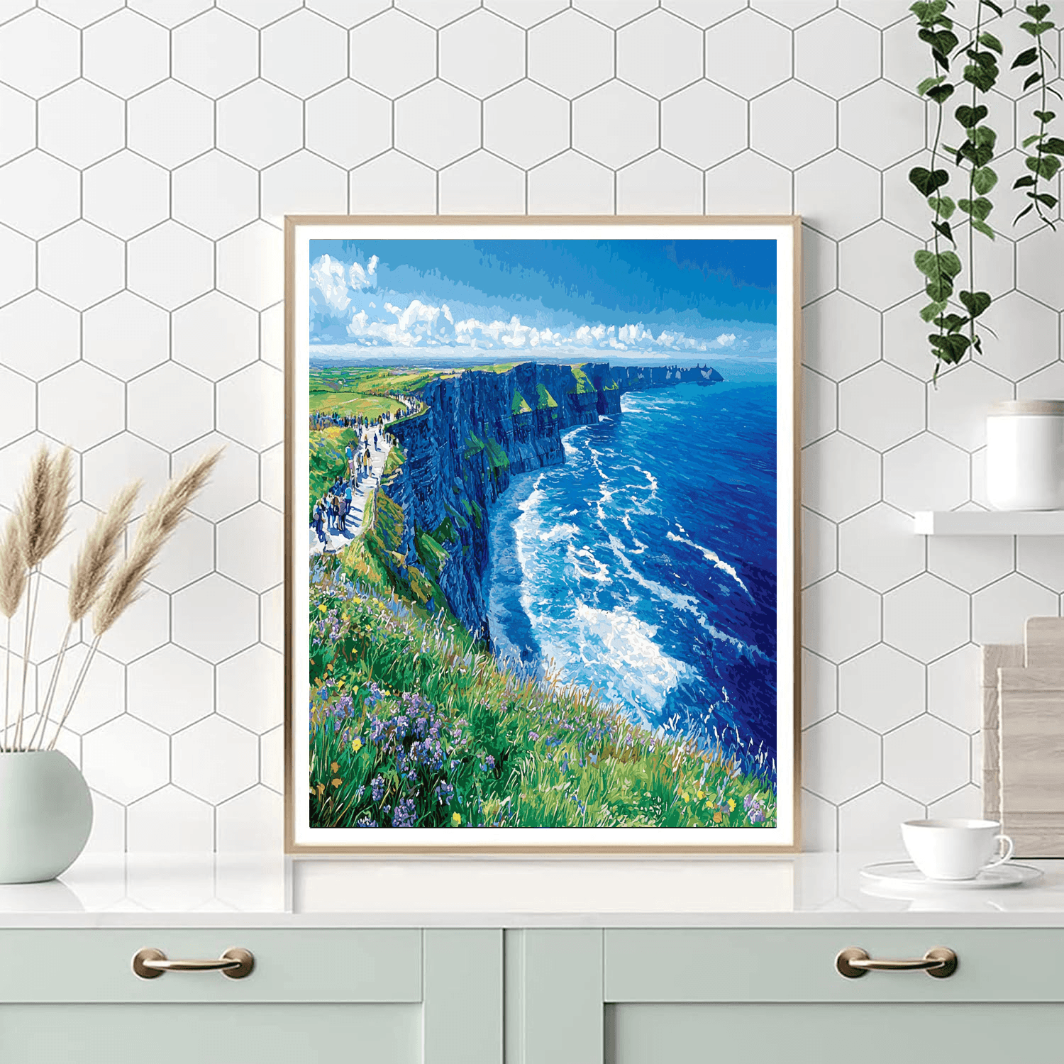 Cliffs Of Moher DIY Paint By Numbers