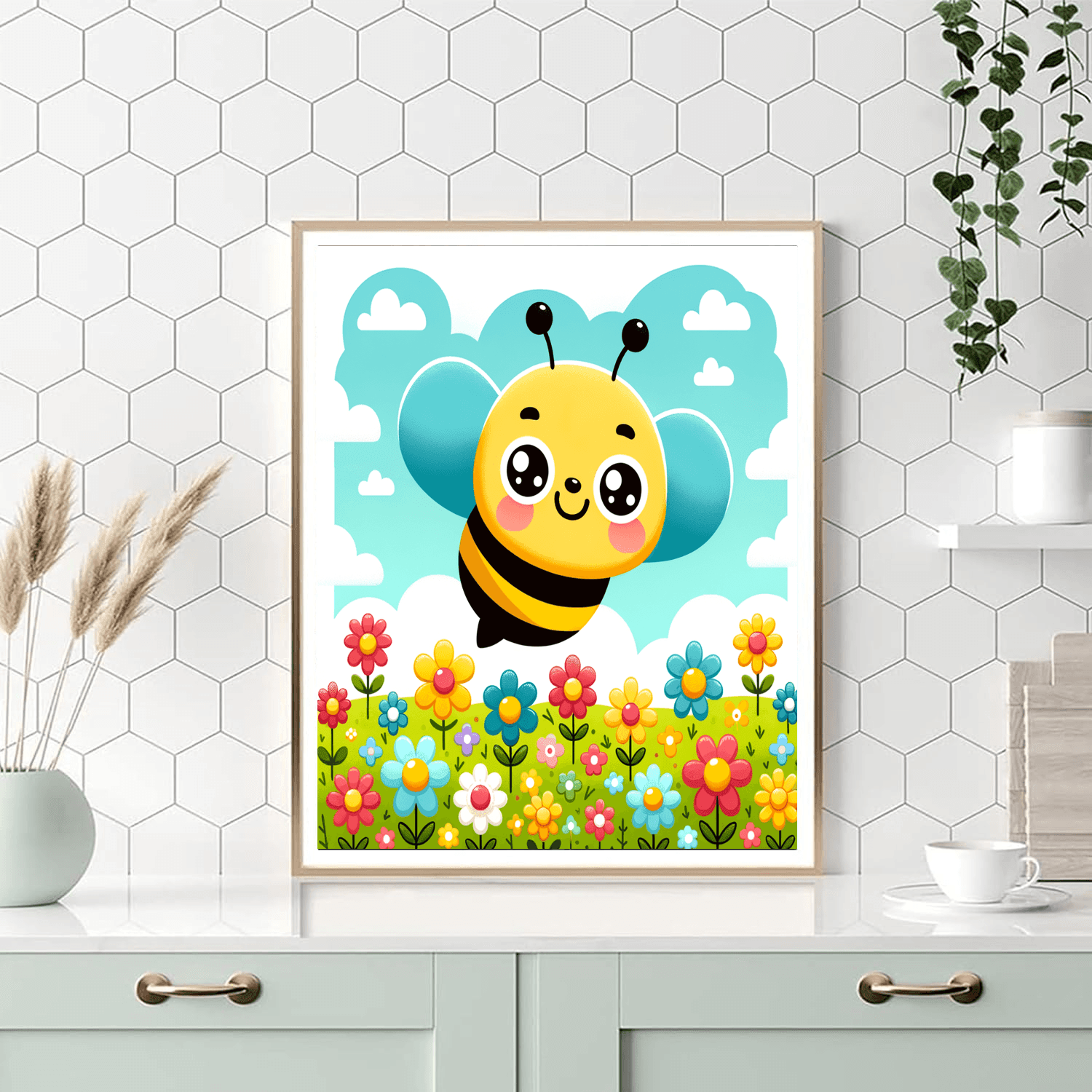 Busy Bee Buzz Paint By Number