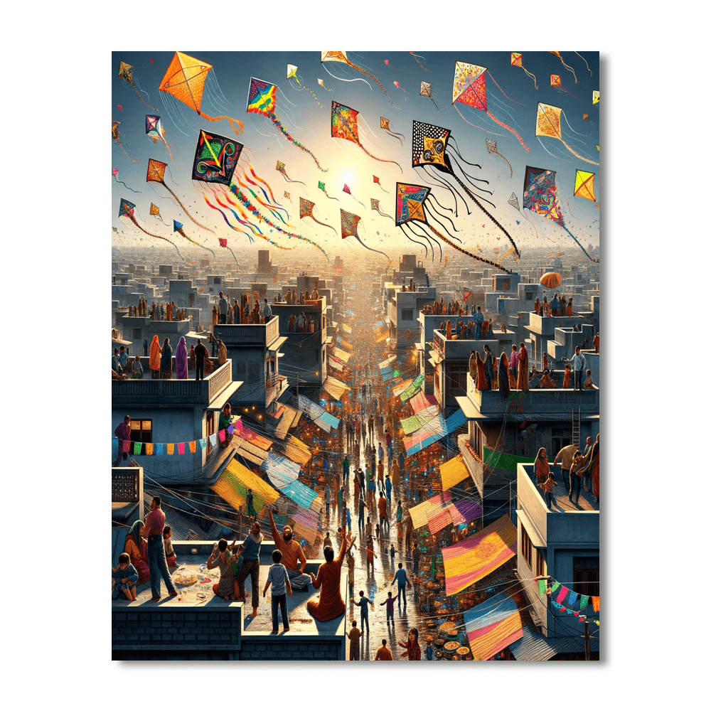 International Kite Festival Paint By Number