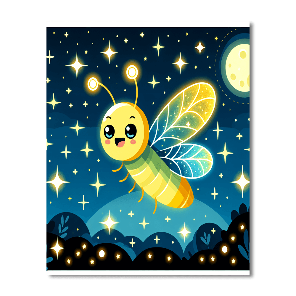 Cheery Firefly Paint By Numbers