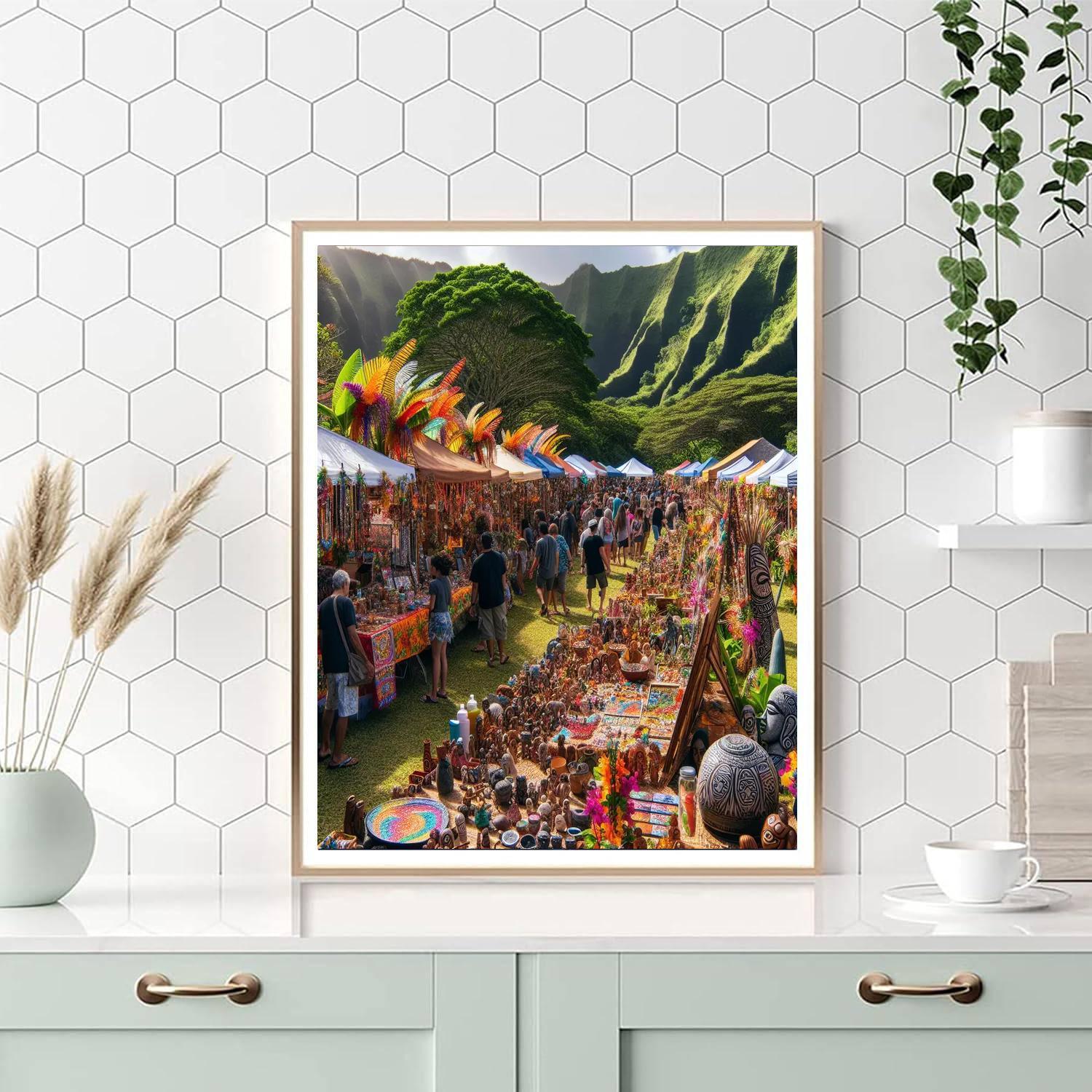 Pahoa Lava Fest Paint By Color