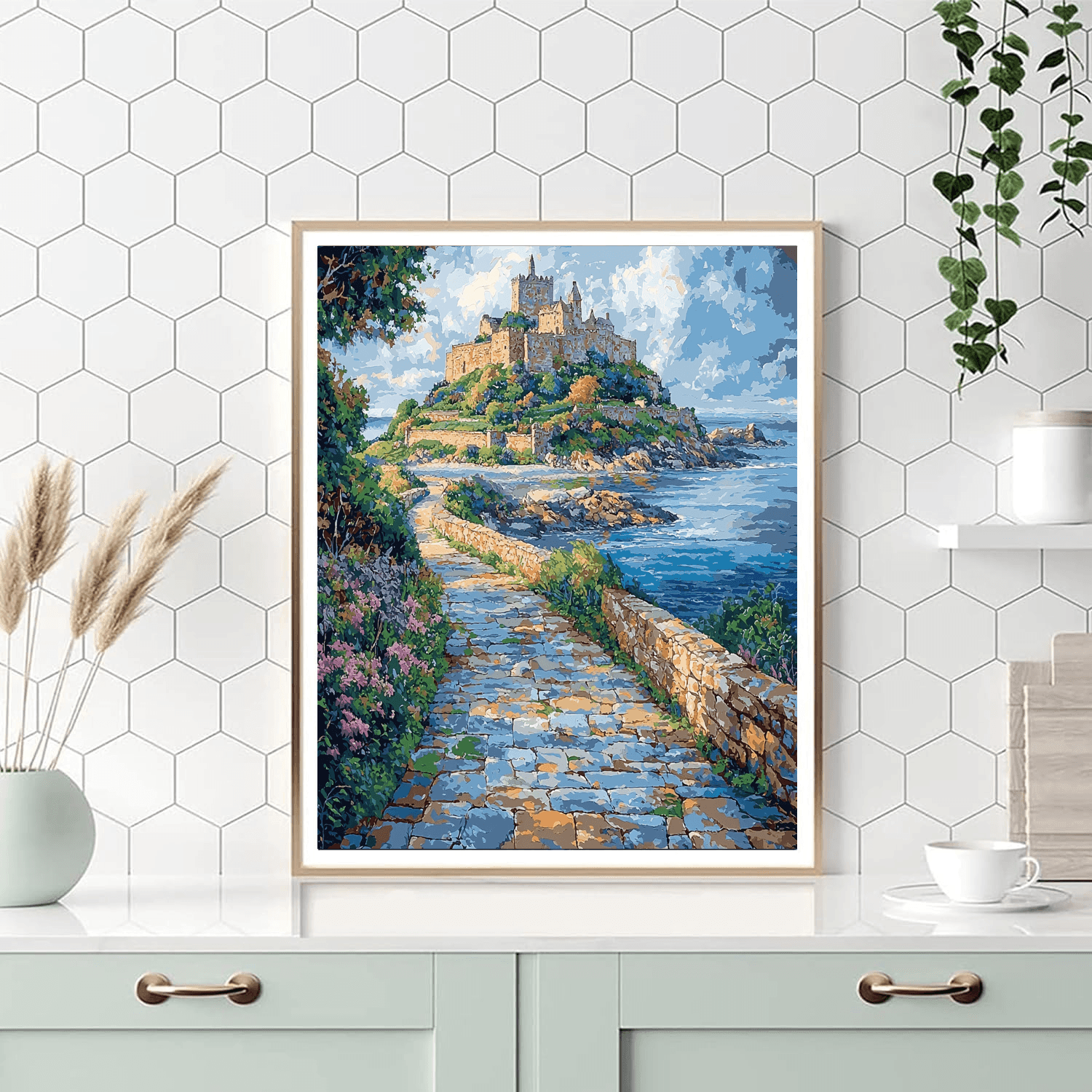 St. Michael's Mount - Cornwall Painting By Numbers Kit