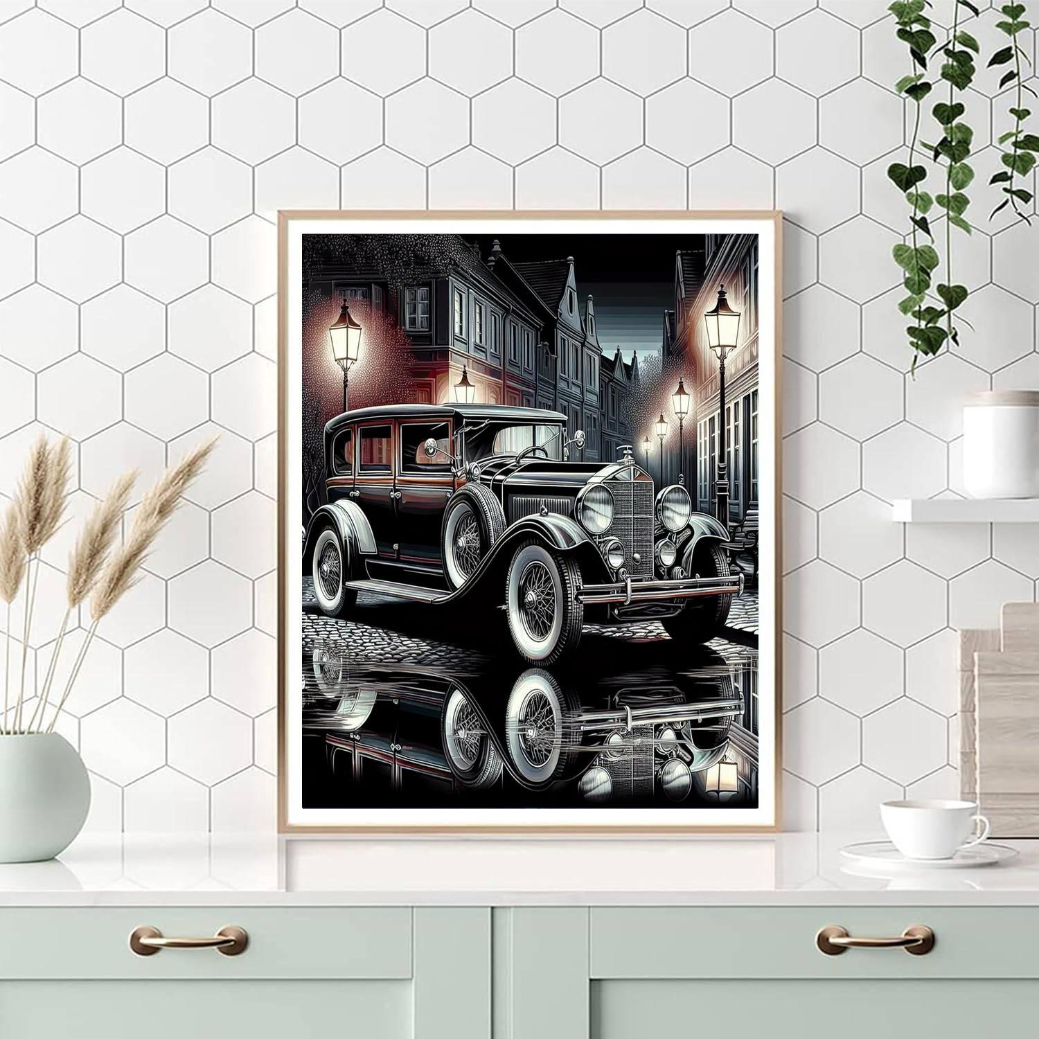 Elegant Car Classics Paint By Number