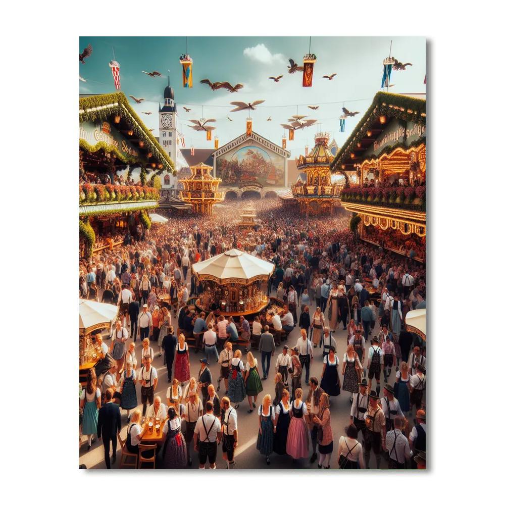 Frühlingsfest - Germany DIY Paint By Numbers