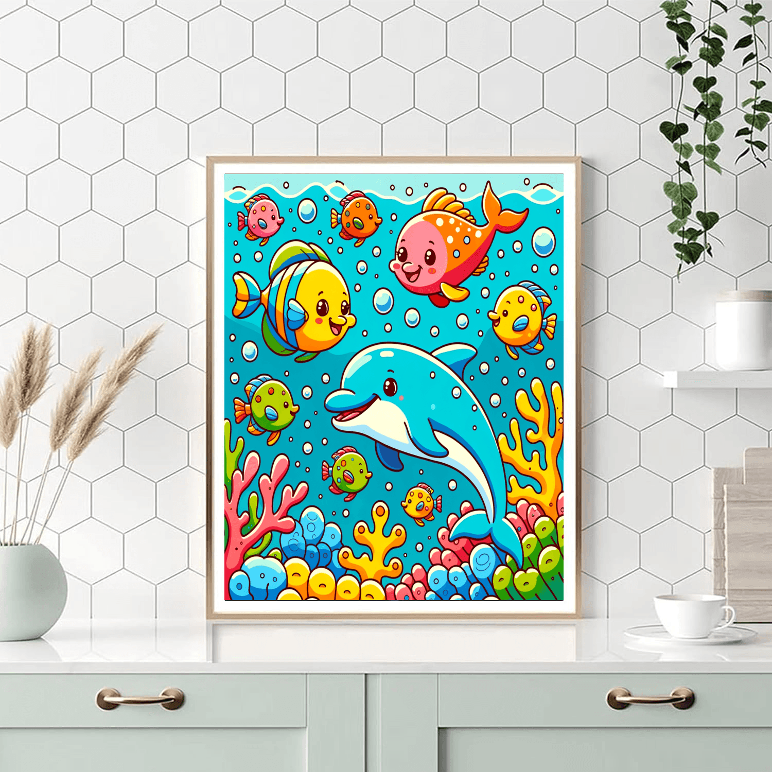 Ocean Exploration Team Numbered Painting Kits