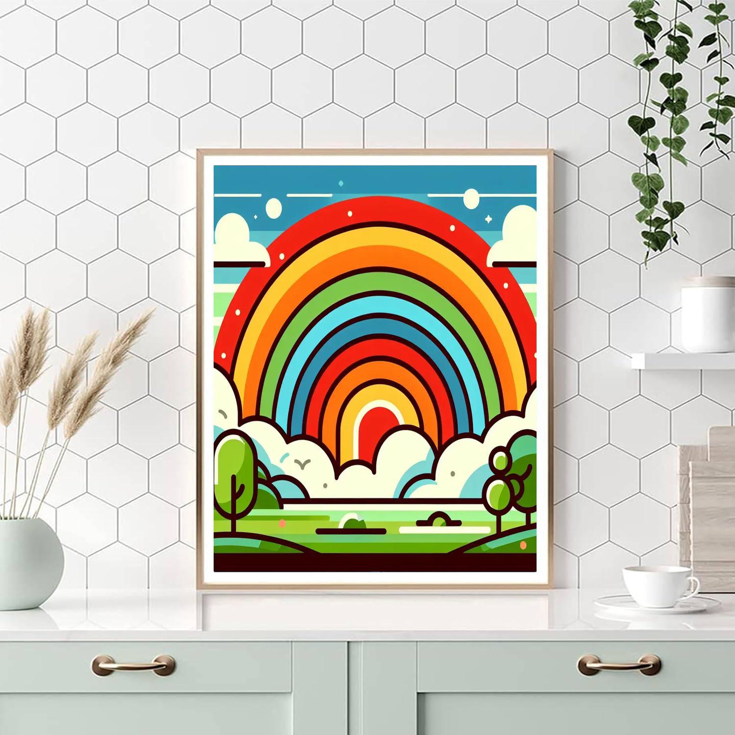 Radiant Rainbow Colors Paint By Color