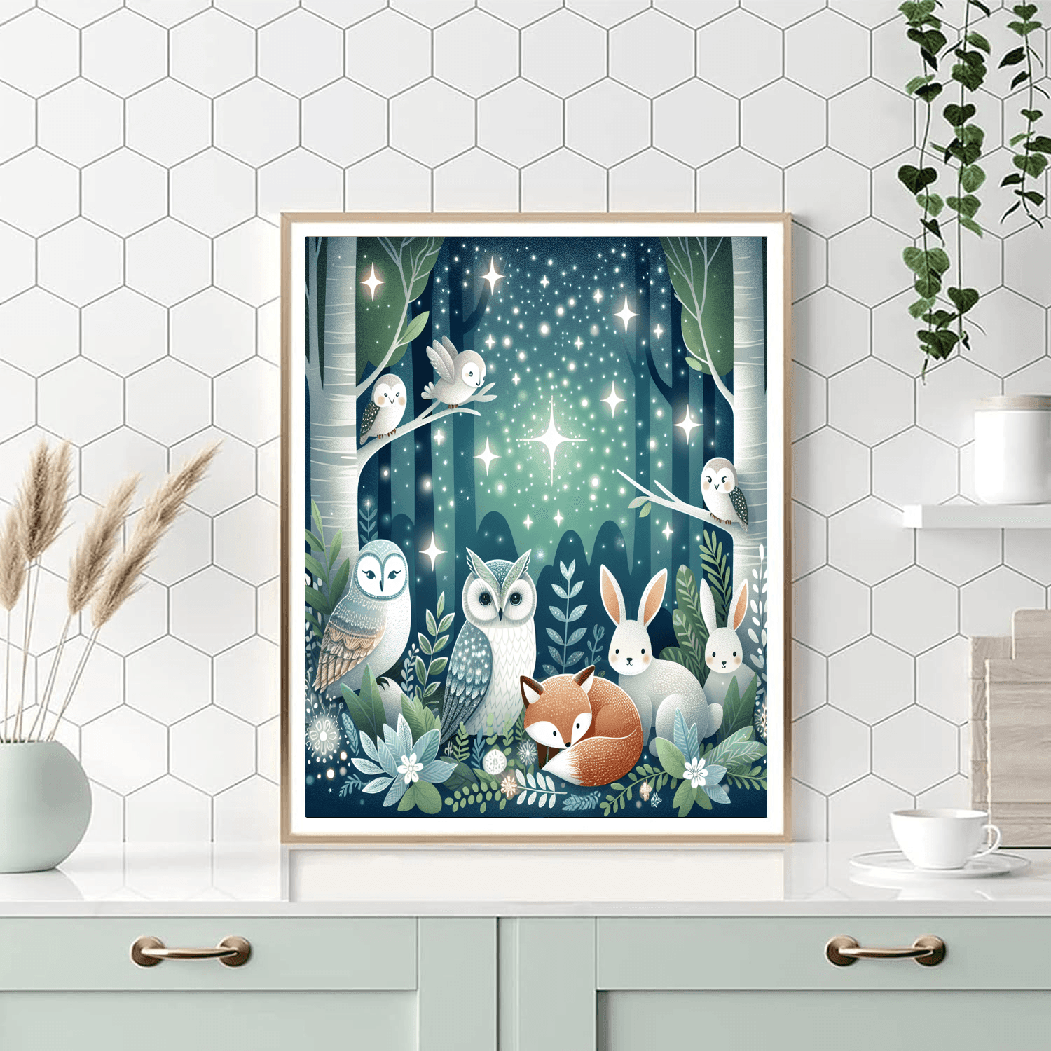 Starlit Woodland Adventure Paint By Color