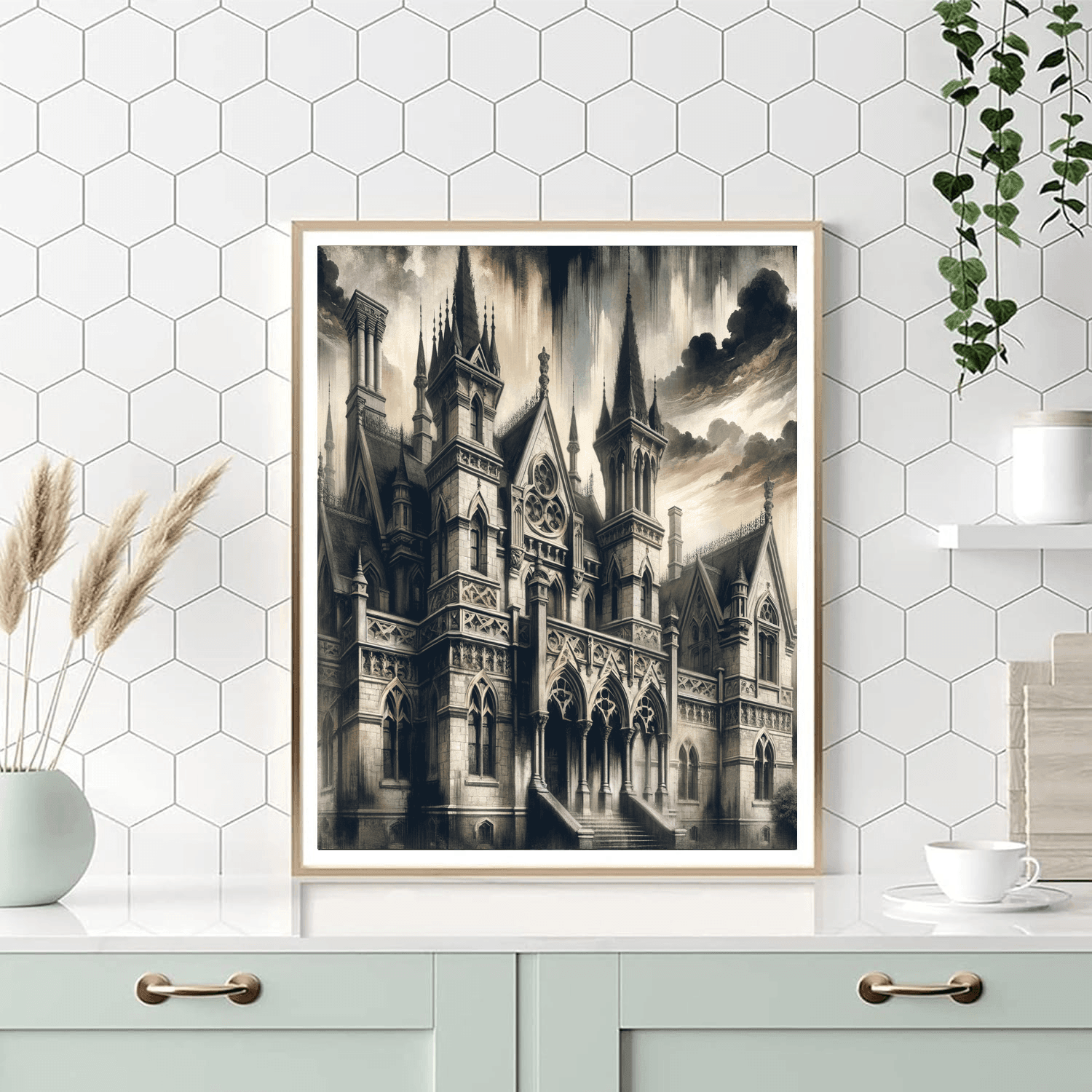 Gothic Manor Mystery Paint By Color