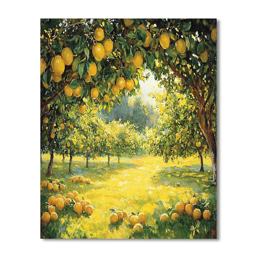 John Singer Sargent Inspired Radiant Summer Orchard  Paint By Numbers Kits