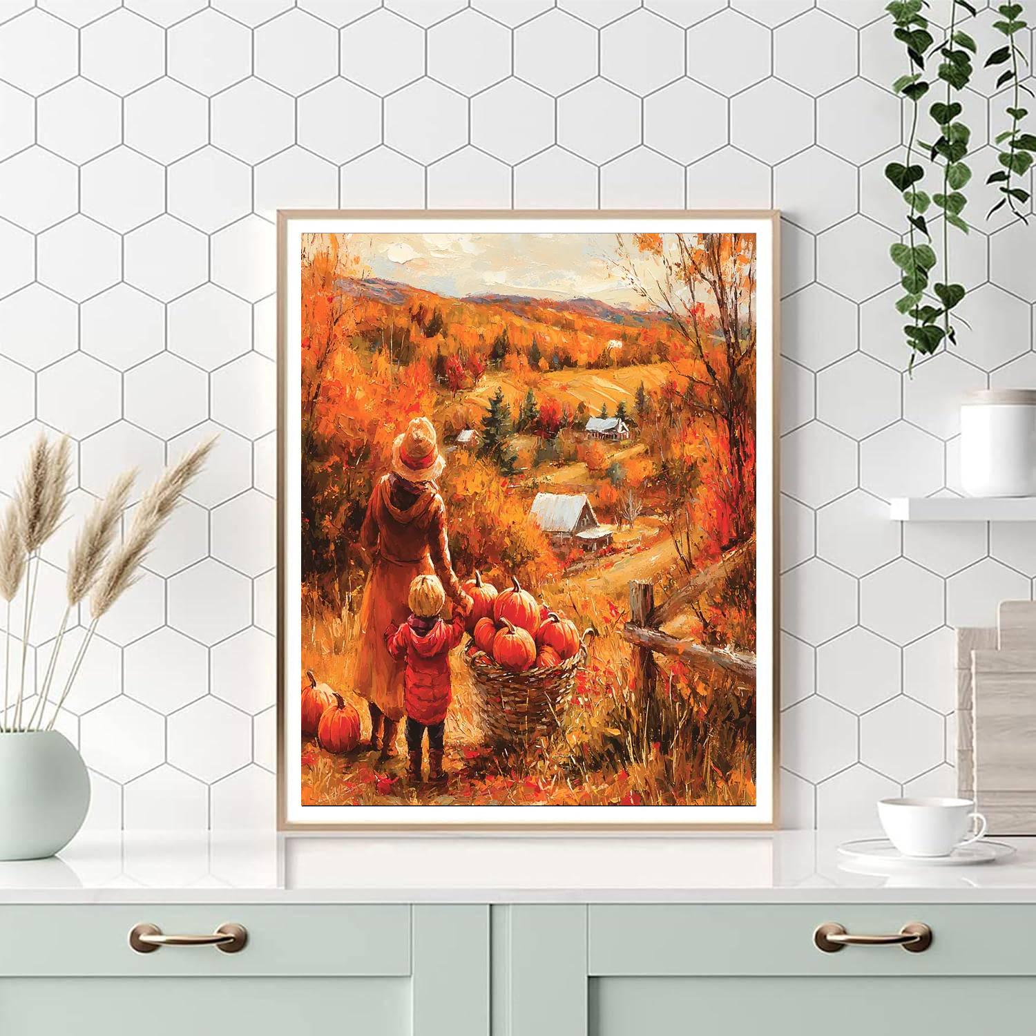 Harvest Of Joy Painting Number Kit