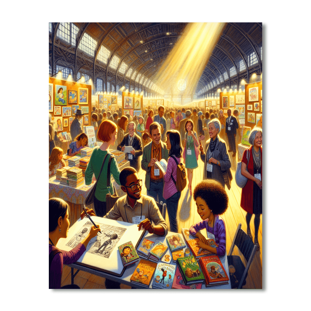 Bologna Children’s Book Fair Paint By Color