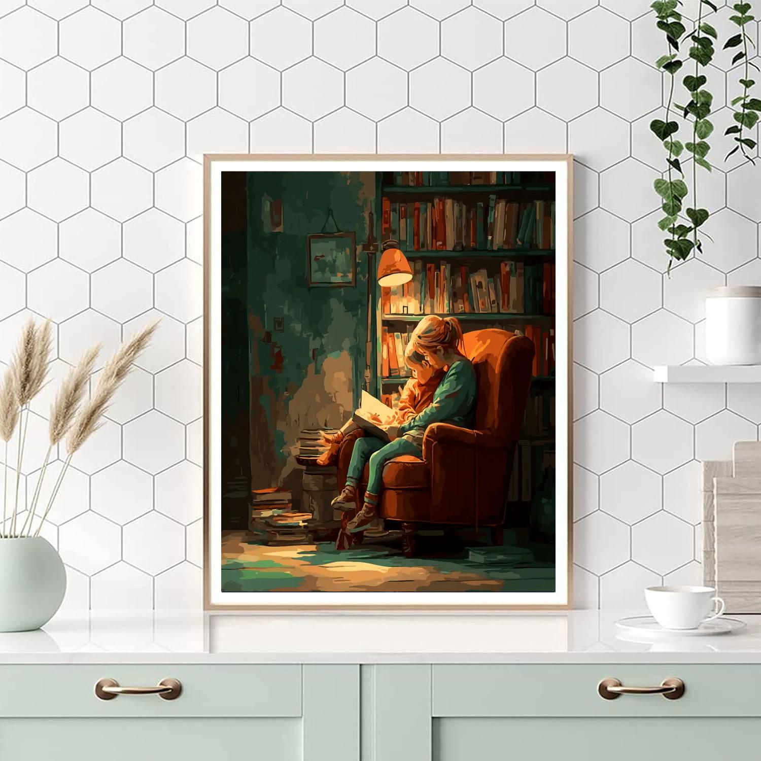 Canvas Of Unconditional Love Paint By Numbers Kits