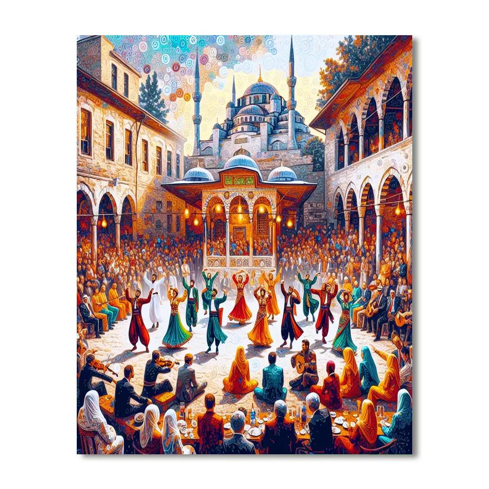 International Festival Of Arts - Istanbul, Turkey DIY Paint By Numbers